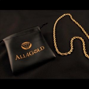 14k gold rope chain